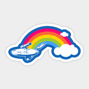 STAR TREK RAINBOW Sticker